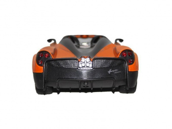Машина ''АВТОПАНОРАМА'' Pagani Huayra Roadster, оранжевый, 1/24, свет, звук, в/к 24,5*12,5*10,5 см