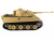 Радиоуправляемый танк Taigen 1:16 German Tiger 1 желтый (раняя версия) 2.4 Ghz (пневмо)