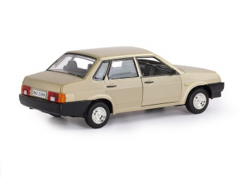 Машина ''АВТОПАНОРАМА'' ВАЗ 21099, золотой, 1/22, инерция, 24,5*12,5*10,5 см