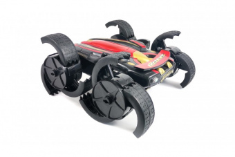 Радиоуправляемый перевертыш внедорожник Super Stunt Car Красный