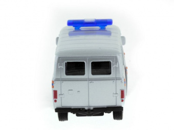 Машина ''АВТОПАНОРАМА'' инерц. УАЗ-452 (МЧС) 1/50, в/к 12*7*5,5 см