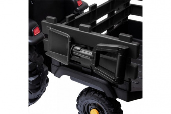 Детский электромобиль Bettyma трактор с прицепом 2WD 12V Черный