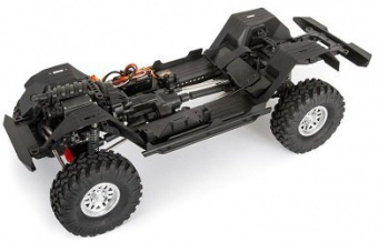 Модель для трофи Axial 1/10 SCX10 III Jeep JT Gladiator Rock Crawler with Portals RTR (серый)