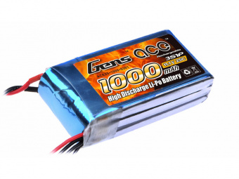 Аккумулятор Gens Ace Li-Po 11.1V 1000 mAh 3S1P 25C