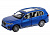 Машина ''АВТОПАНОРАМА'' BMW X7, синий, 1/32, свет, звук, инерция, в/к 17,5*13,5*9 см