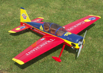 Модель самолета CYmodel YAK54 120