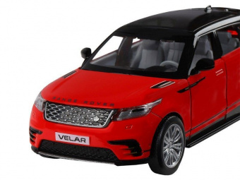 Машина ''АВТОПАНОРАМА'' Range Rover Velar, красный, 1/32, свет, звук, инерция, в/к 17,5*12,5*6,5