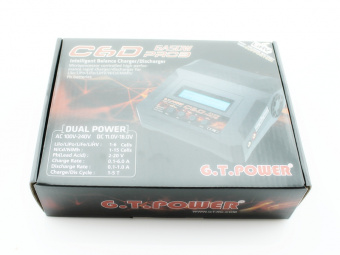 Зарядное устройство G.T.Power C6D Dual Power 12/220В 6A