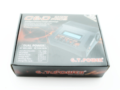 Зарядное устройство G.T.Power C6D Dual Power 12/220В 6A