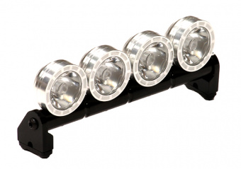 Подсветка LED (4) на крышу (серебр) для моделей 1/10, 1/8, 1/5