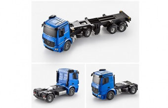 Радиоуправляемый контейнеровоз Double E Mercedes-Benz Arocs 1:20 2.4G