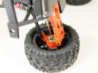 Радиоуправляемый монстр Remo Hobby SMAX UPGRADE (синий) 4WD 2.4G 1/16 RTR