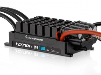 Бесколлекторный регулятор Hobbywing FLYFUN-160A-HV-OPTO-V5 (160A-200A, Aircraft)