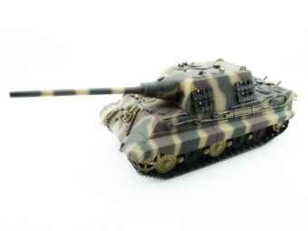 Р/У танк Torro Jagdtiger (Metal Edition) 1/16 2.4G, ВВ-пушка, деревянная коробка