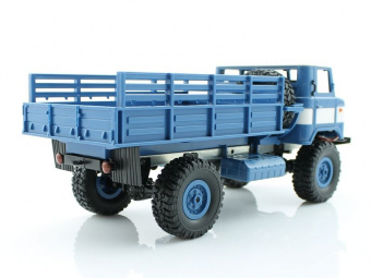 Р/У машина WPL Газ 66 грузовая (синяя) 1/16+акб 2.4G RTR