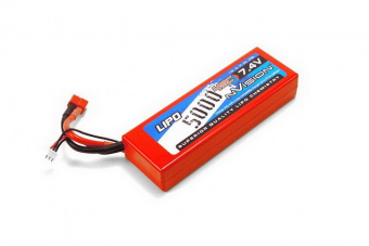 Аккумулятор автомодельный nVision Li-Pol 2S 5000mAh, 45c