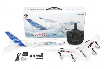 Радиоуправляемый самолет A380 XK A120 2.4G RTF