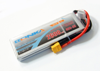 Аккумулятор LiPo Bonka 2600мАч 45C 11.1V