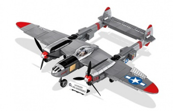Конструктор самолет P-38L Lightning