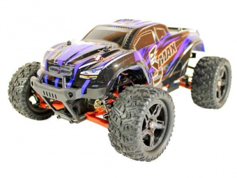 Радиоуправляемый монстр Remo Hobby SMAX Brushless UPGRADE (синий) 4WD 2.4G 1/16 RTR