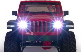 Модель для трофи Axial 1/10 SCX10 III Jeep JT Gladiator Rock Crawler with Portals RTR (серый)