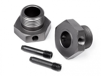 Адаптеры колесные - 17mm (2шт) с фиксаторами