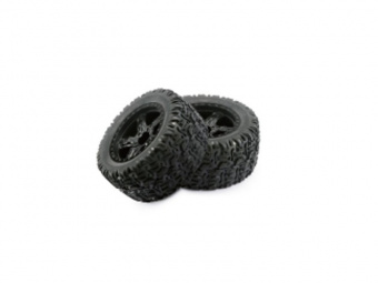Колеса для Remo Hobby MMAX, EX3 1/10, черные