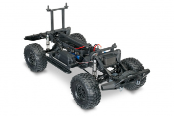 Радиоуправляемая модель TRAXXAS TRX-4 1:10 Land Rover 4WD Scale and Trail Crawler Серебристый