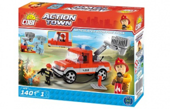 Articulated Boom Fire Truck