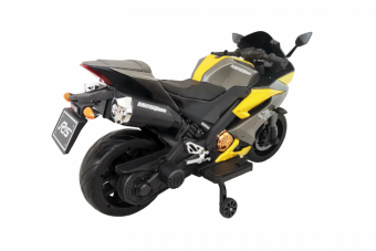 Детский электромотоцикл Yamaha R15 (до семи лет) Желтый