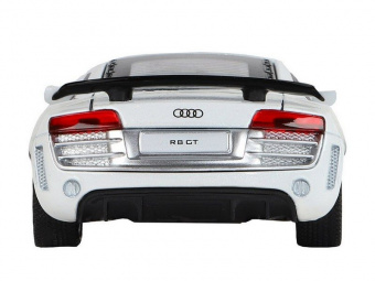 Машина ''АВТОПАНОРАМА'' Audi R8 GT, белый, 1/32, свет, звук, инерция, в/к 17,5*13,5*9 см