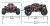 Радиоуправляемый монстр Remo Hobby MMAX (красный) 4WD 2.4G 1/10 RTR Радиоуправляемый монстр Remo Hobby MMAX (красный) 4WD 2.4G 1/10 RTR