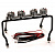 T10 Realistic 1/10 Scale Metal Frame with 4 LED Adjustable Spot Light 88x141mm