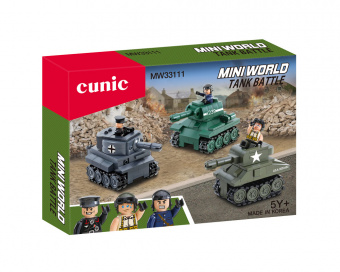 Конструктор OXFORD CUNIC MINI WORLD TANK 400дет. MW33111