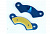 Revo Brake Pad Slipper Plate