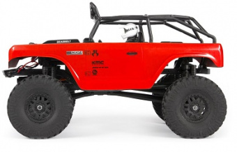 Модель для трофи 1:24 Axial SCX24 Deadbolt 4WD, электро, RTR (красный)