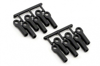 Traxxas Long Rod Ends - Black