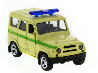 Машина ''АВТОПАНОРАМА'' инерц. УАЗ (инкассация) 1/50, в/к 12*7*5,5 см