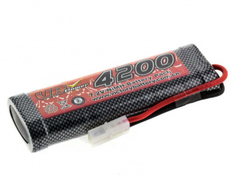 Аккумулятор Ni-Mh VBPower 4200mAh, 7,2V Tamiya