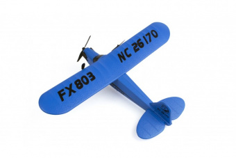 Радиоуправляемый самолет Piper J-3 (EPP) 2.4G Синий