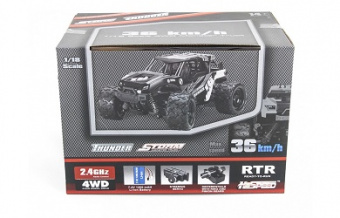 Радиоуправляемая машина Zegan Thunder Storm 4WD 1:18 RTR Blue