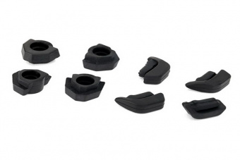 Feet, non-skid, LED lens (4)/ landing gear (4)