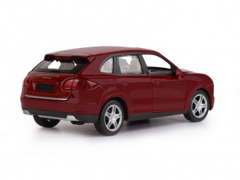 Машина ''АВТОПАНОРАМА'' Porsche Cayenne S, бордовый, 1/24, в/к 24,5*12,5*10,5 см