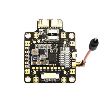 Плата MATEKSYS FCHUB-VTX с видеопередатчиком 5.8Ghz