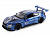 Машина ''АВТОПАНОРАМА'' BMW M6 GT3, синий, 1/24, свет, звук, в/к 24,5*12,5*10,5 см