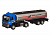 Машина ''АВТОПАНОРАМА'' Volvo бензовоз, голубой, 1/50, свет, звук, в/к 28*14*10 см
