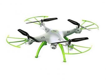 Р/У квадрокоптер Syma X5HW (белый) с FPV трансляцией Wi-Fi, барометр 2.4G RTF