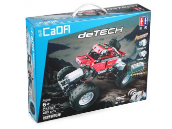 Р/У конструктор CADA deTech Off-Road Crawler (489 деталей)
