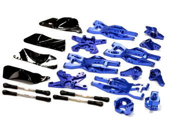 Комплект подвески (синий) HPI 1/10 Bullet MT & Bullet ST