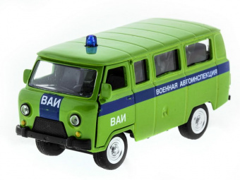 Машина ''АВТОПАНОРАМА'' инерц. УАЗ (ВАИ) 1/50, в/к 12*7*5,5 см